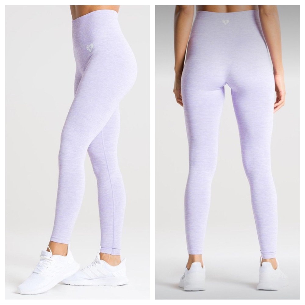 women’s best move leggings in lilac marl *RETIRED*
